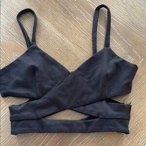 Choles Black Halter Top